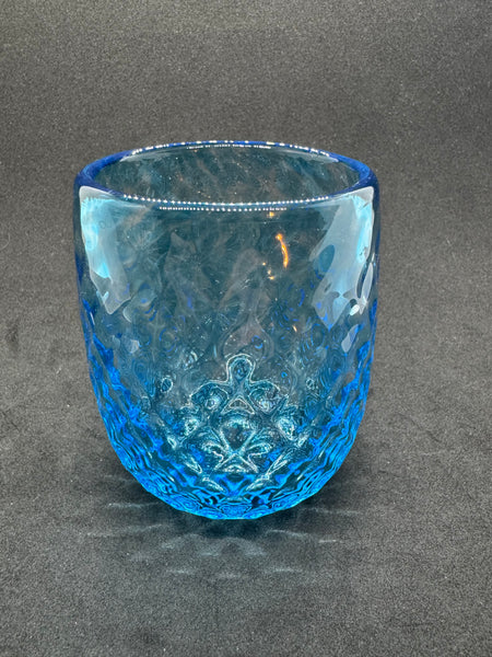 Vintage Blue Glass Cup