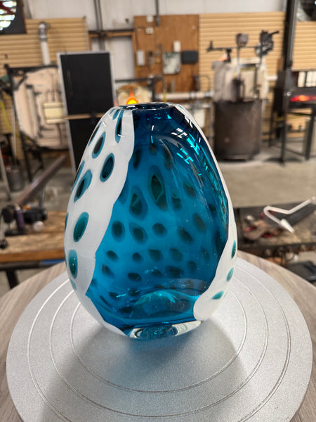 Nazar Flat Vase