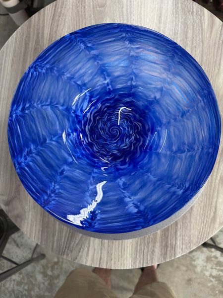 Deep Blue Bowl