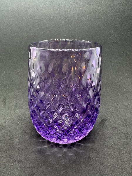 Vintage Purple Glass Cup