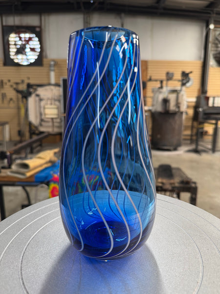 Stormy Skies Vase