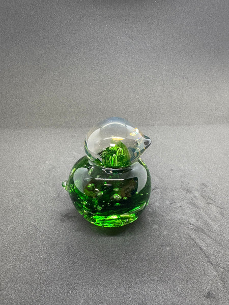 Green Glass Bird