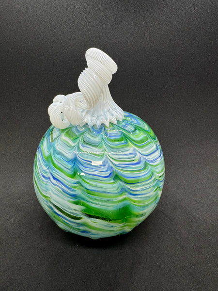 Blue Green Sumi Pumpkin