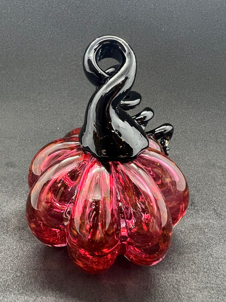 Pink and Black Pumpkin