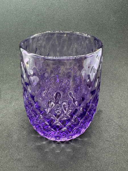 Vintage Purple Glass Cup