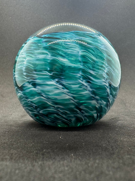 Ocean Swirl Paperweight
