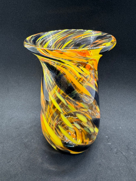 Black Fire Vase
