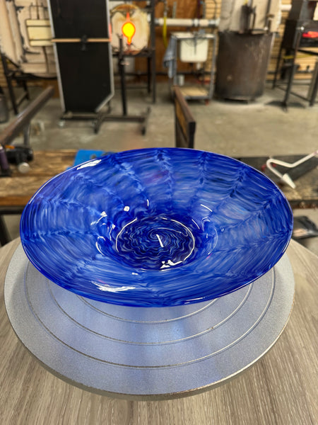 Deep Blue Bowl