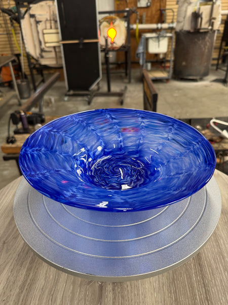 Deep Blue Bowl