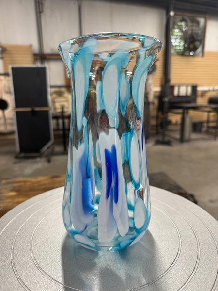 Blue Eye Murrini Vase