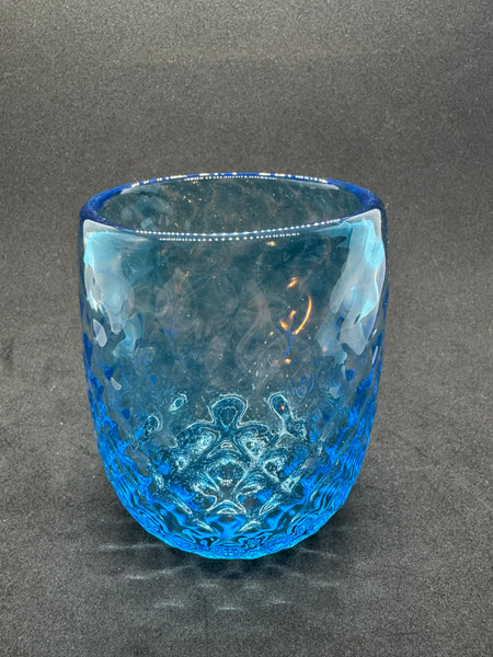 Vintage Blue Glass Cup