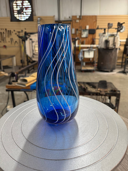 Stormy Skies Vase
