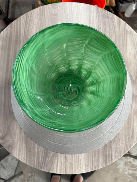 Cream Green Bowl