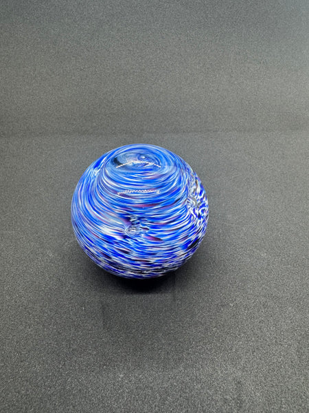 Indigo Dream Glass Orb