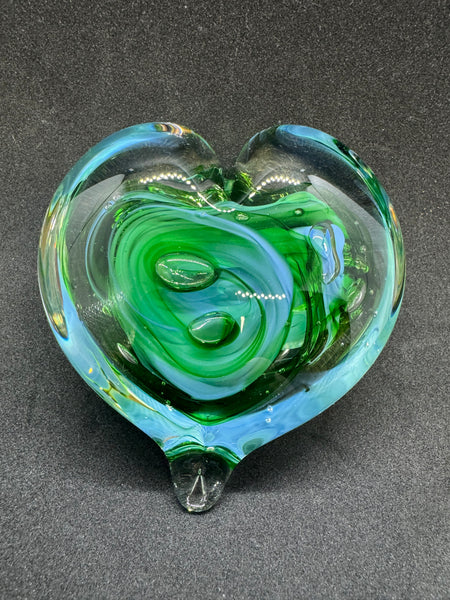 Glass Ocean Heart