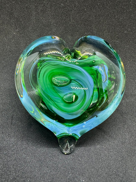 Glass Ocean Heart