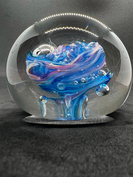 Swirling Madness Glass Globe