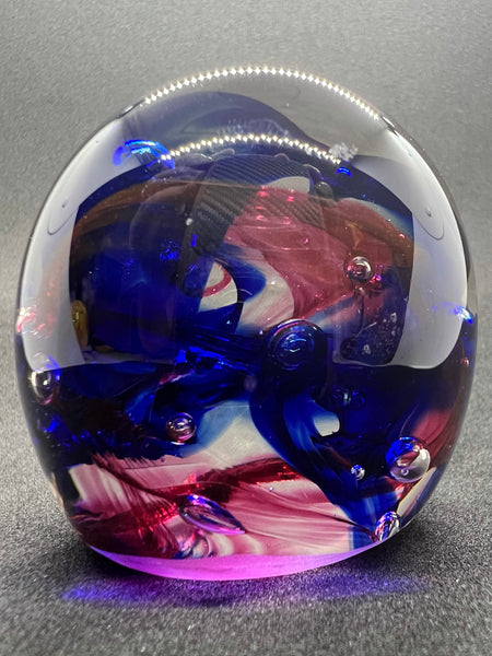 Dark Blue Paperweight