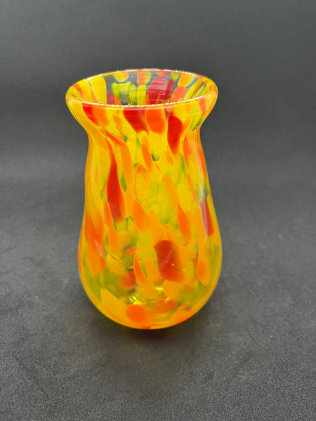 Small Fire Bud Vase