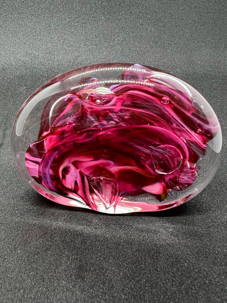 Pink Flat Paperweight