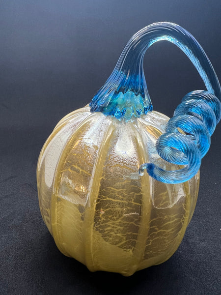Silver & Gold Pumpkin