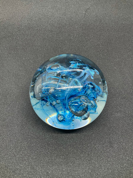 Blue Paperweight