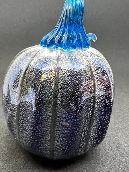 Silver Black Pumpkin