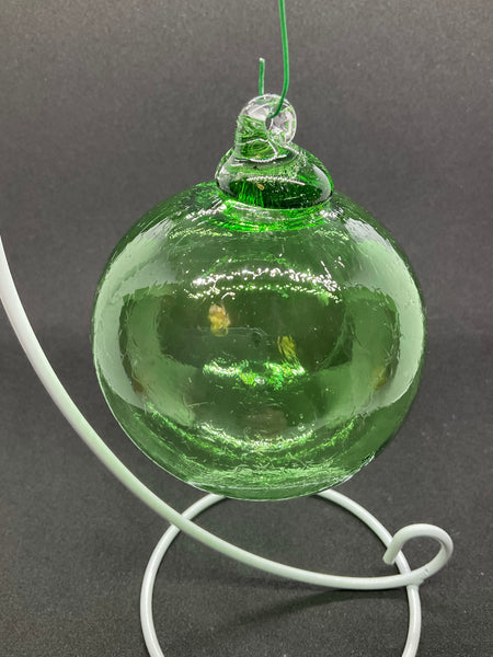 Transparent Green Ornament