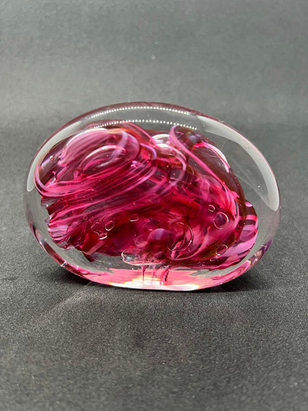 Pink Flat Paperweight