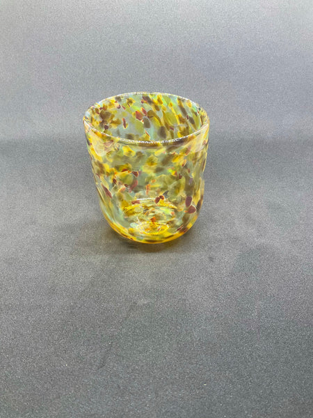 Amber Flower Pot