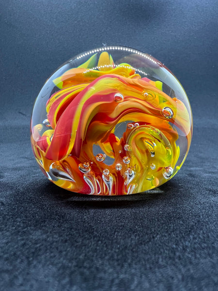Fire World Paperweight