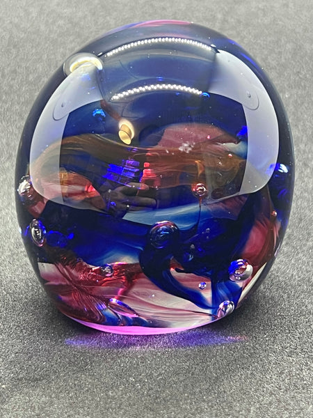 Dark Blue Paperweight