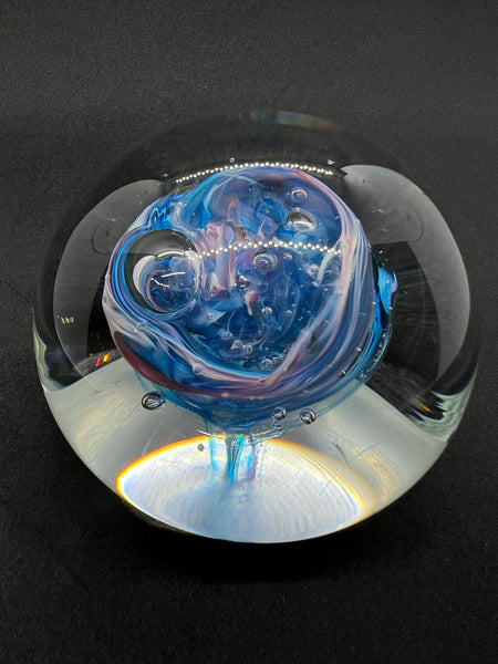 Swirling Madness Glass Globe