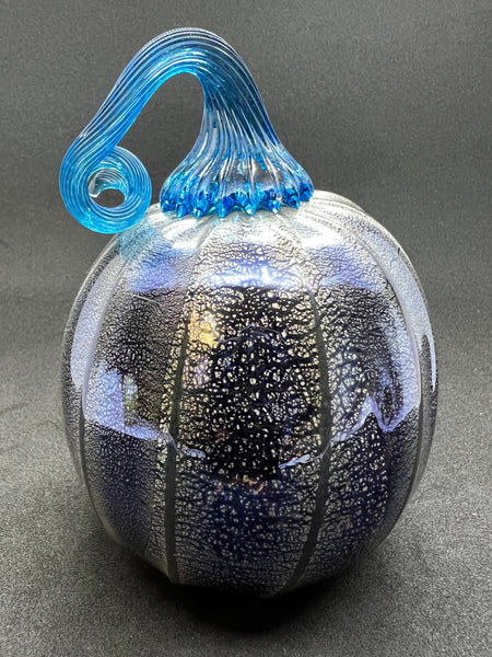 Silver Black Pumpkin