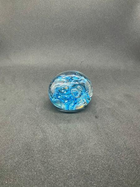 Blue Paperweight