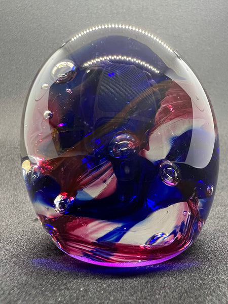 Dark Blue Paperweight