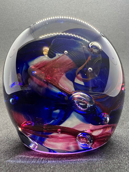 Dark Blue Paperweight