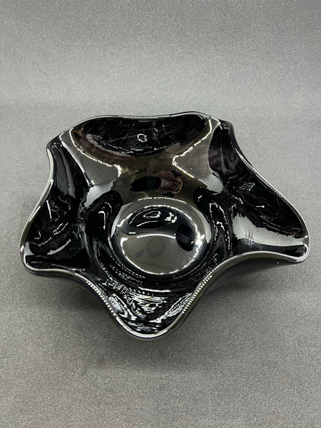Black Handkerchief Bowl