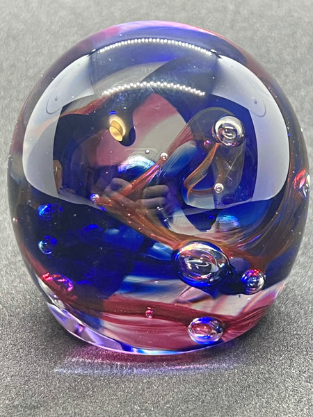Dark Blue Paperweight