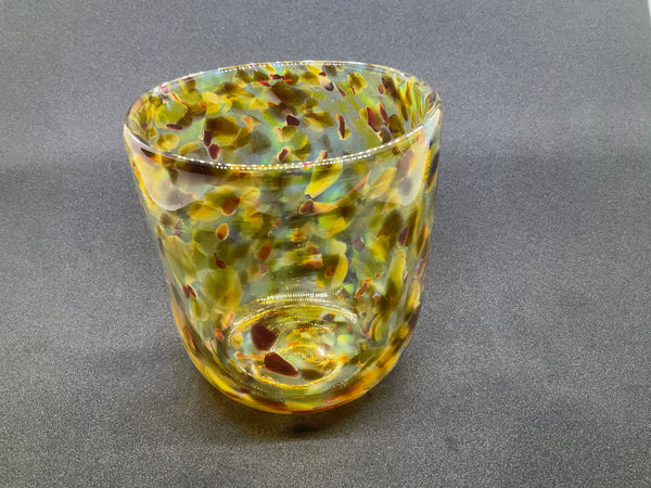 Amber Flower Pot