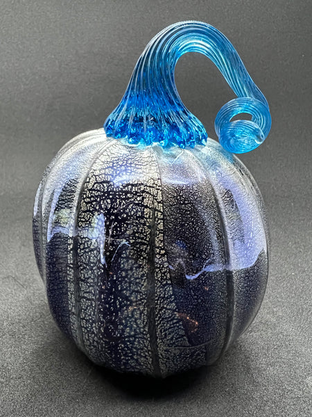 Silver Black Pumpkin