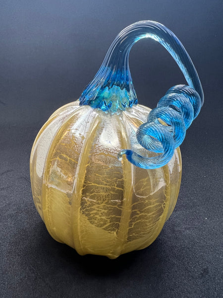 Silver & Gold Pumpkin